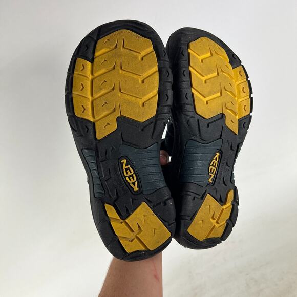 KEEN Newport H2 Comfort Sandals Mens 6 Green Black Adjustable Strap Hiking Shoes - Picture 8 of 10